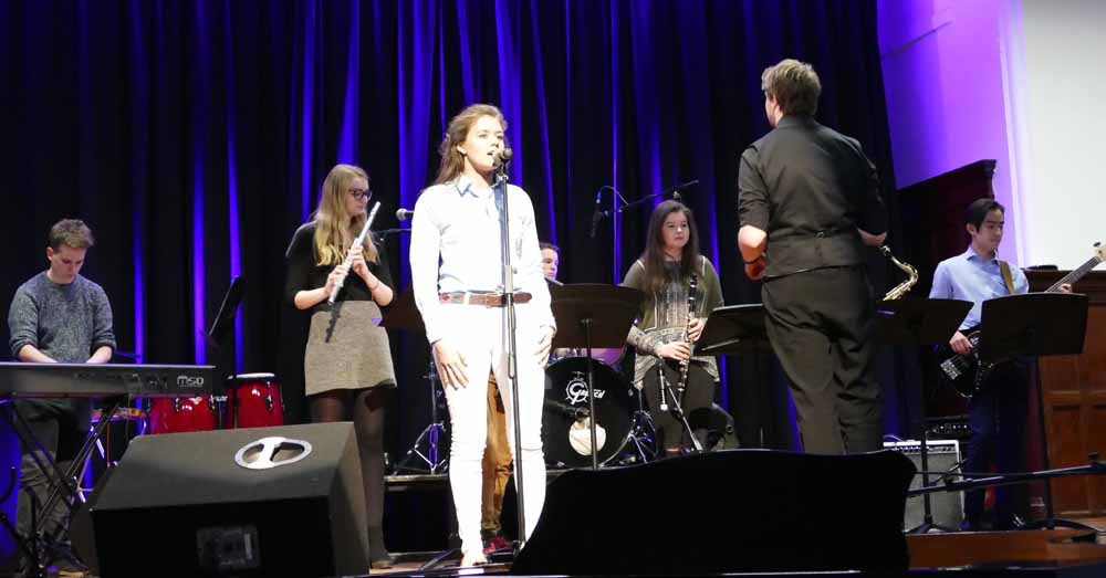 Pop & Jazz in Routh Hall, 4th May 2016